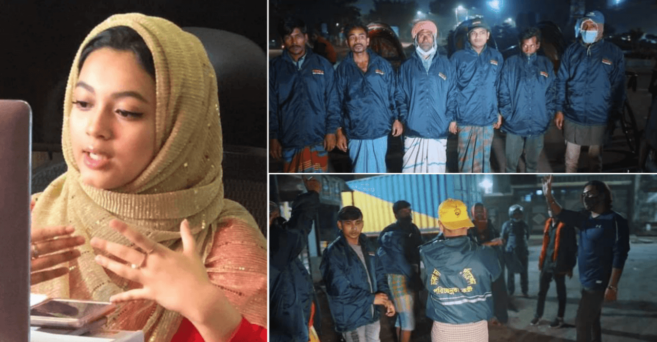 প্রিসিলা'র সাহায্য পৌঁছেছে অসহায় জেলে পরিবারের মাঝে