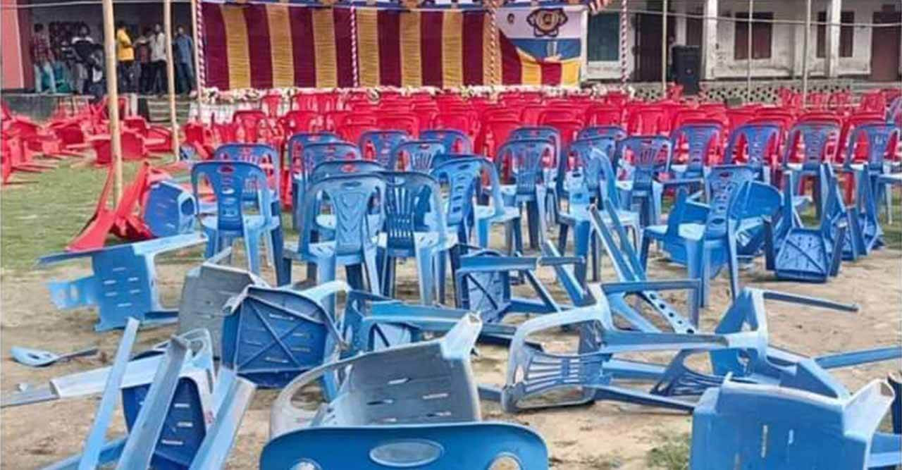 বিএনপির ইফতার মাহফিলে আ.লীগের হামলা